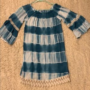 Altard State small flowy dress blue